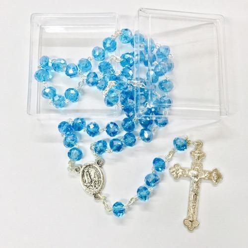 8mm Flat Crystal Rosary in Chennai